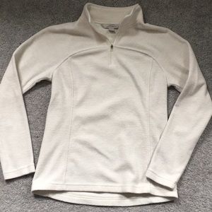 Quarter zip pullover fleece